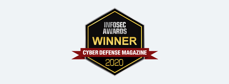 Cyber Defense Magazine 2020 Infosec Award Winner