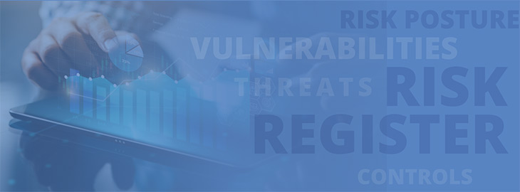 vulnerabilities, threats, risk register